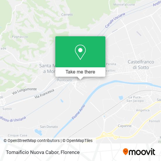 Tomaificio Nuova Cabor map