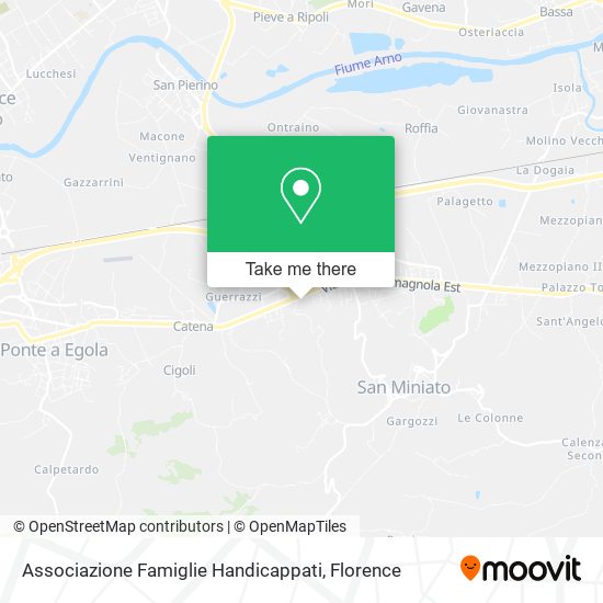 Associazione Famiglie Handicappati map