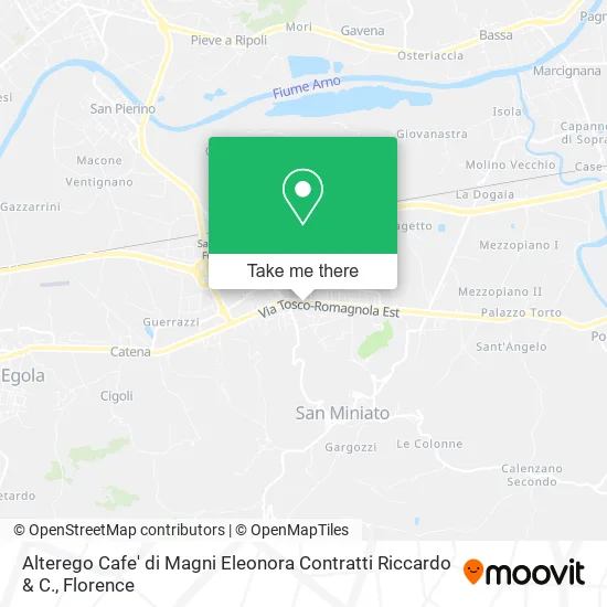 Alterego Cafe' di Magni Eleonora Contratti Riccardo & C. map