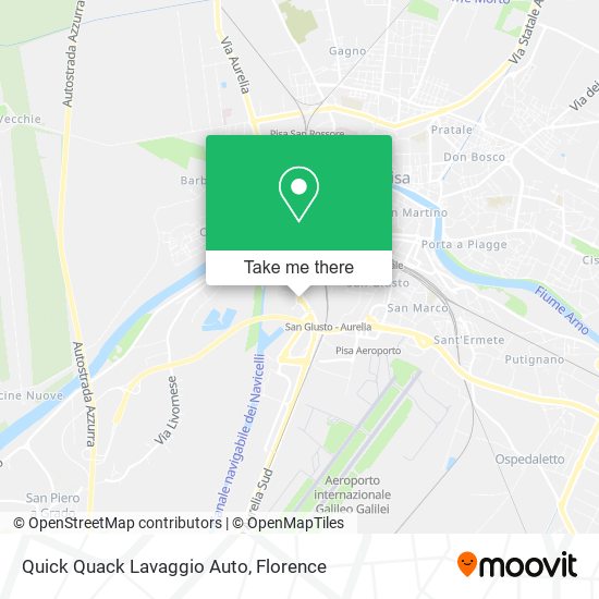 Quick Quack Lavaggio Auto map
