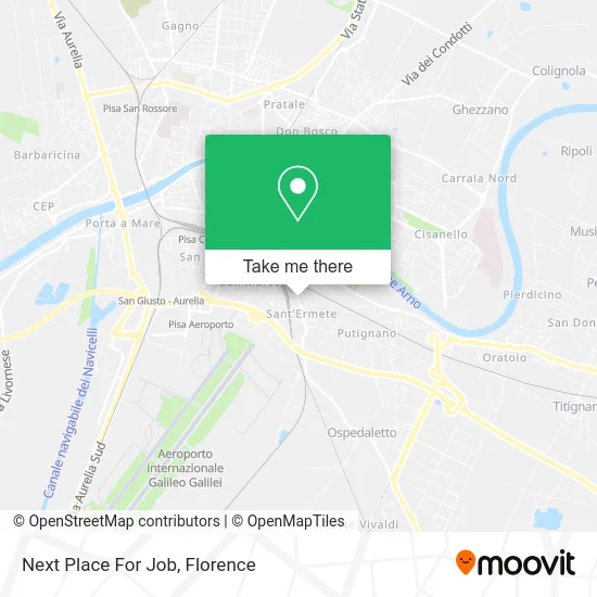Next Place For Job map