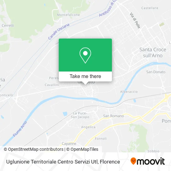 Uglunione Territoriale Centro Servizi Utl map