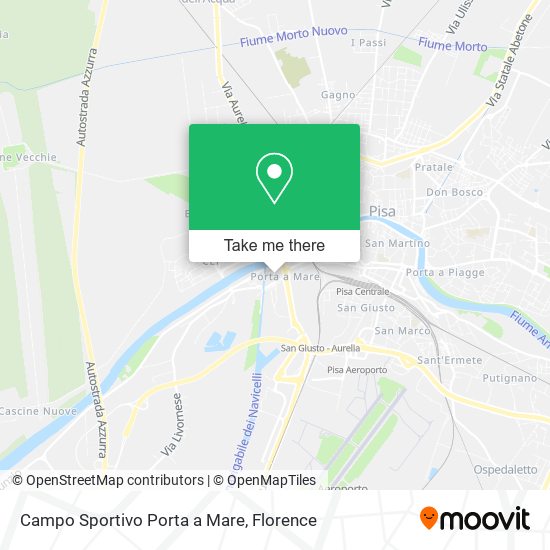 Campo Sportivo Porta a Mare map