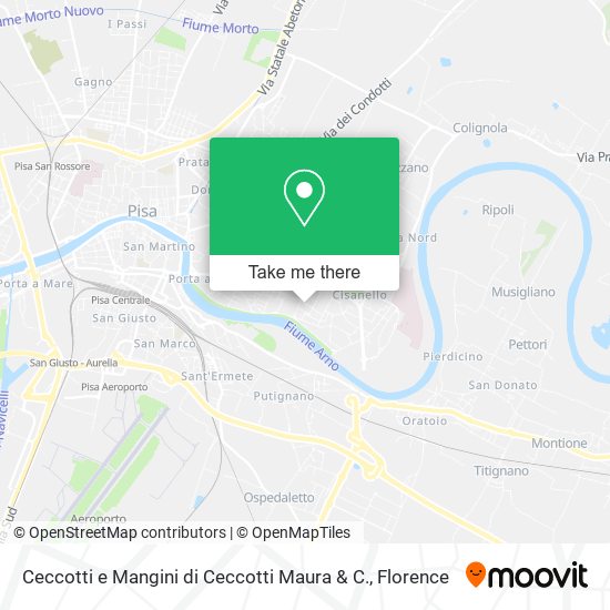 Ceccotti e Mangini di Ceccotti Maura & C. map