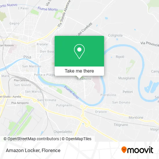 Amazon Locker map
