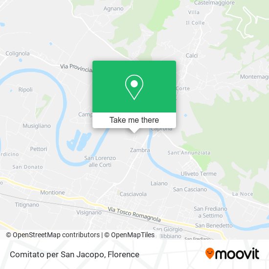 Comitato per San Jacopo map