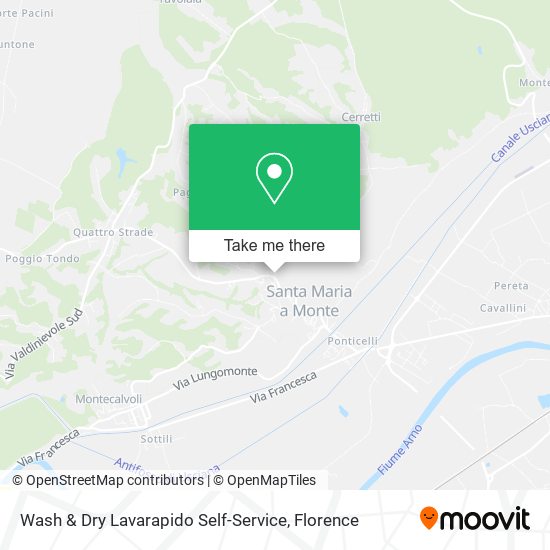 Wash & Dry Lavarapido Self-Service map