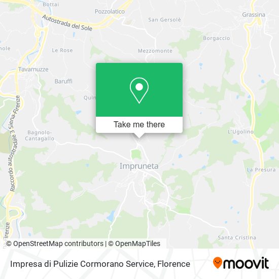 Impresa di Pulizie Cormorano Service map