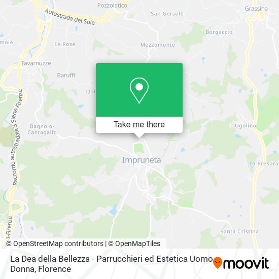 La Dea della Bellezza - Parrucchieri ed Estetica Uomo Donna map