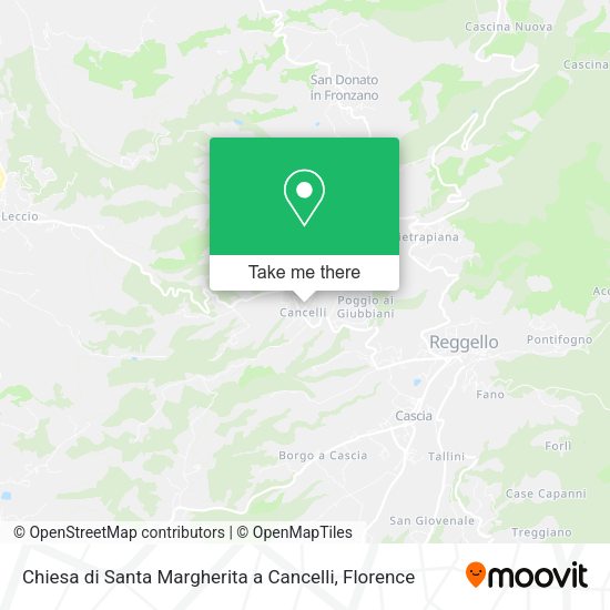 Chiesa di Santa Margherita a Cancelli map