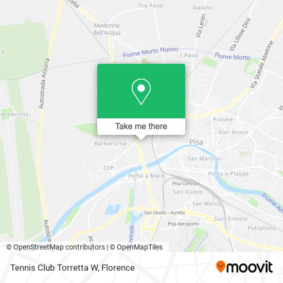 Tennis Club Torretta W map