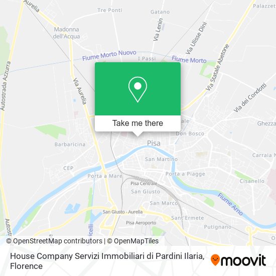 House Company Servizi Immobiliari di Pardini Ilaria map