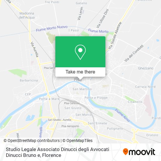 Studio Legale Associato Dinucci degli Avvocati Dinucci Bruno e map