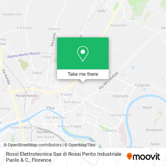 Rossi Elettrotecnica Sas di Rossi Perito Industriale Paolo & C. map