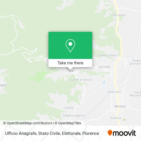 Ufficio Anagrafe, Stato Civile, Elettorale map