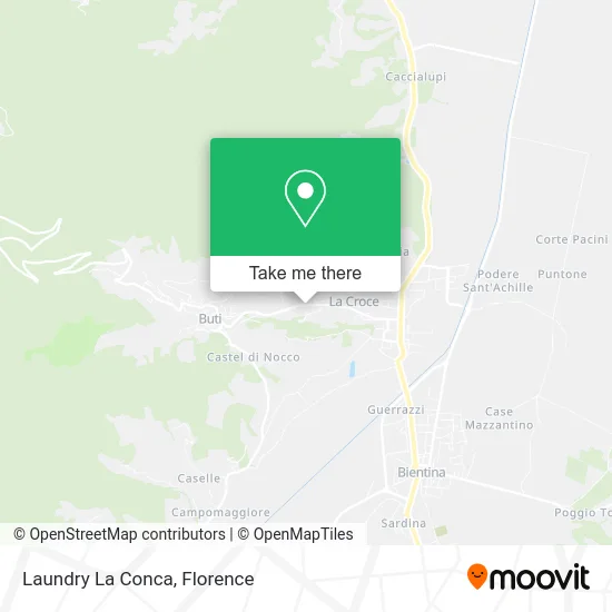 Laundry La Conca map