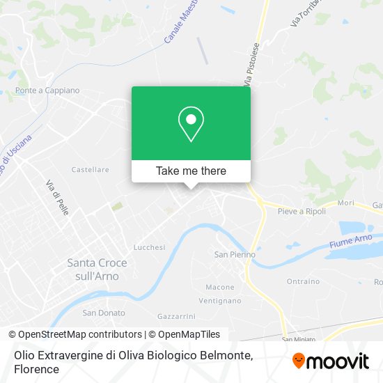 Olio Extravergine di Oliva Biologico Belmonte map