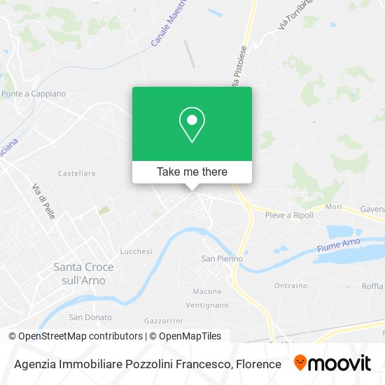 Agenzia Immobiliare Pozzolini Francesco map