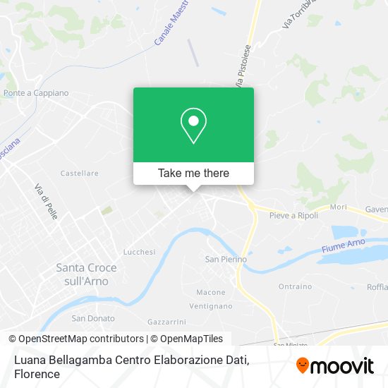 Luana Bellagamba Centro Elaborazione Dati map