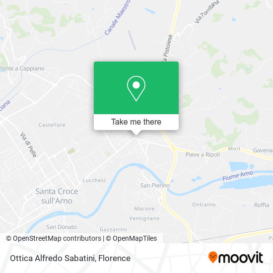 Ottica Alfredo Sabatini map