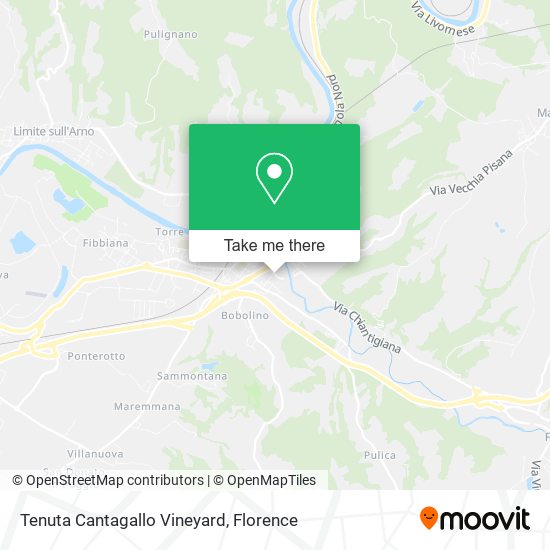 Tenuta Cantagallo Vineyard map