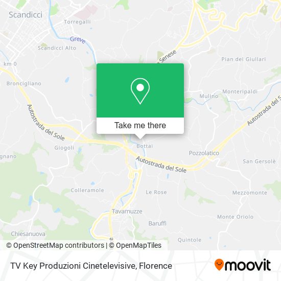 TV Key Produzioni Cinetelevisive map