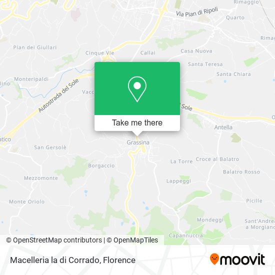 Macelleria la di Corrado map