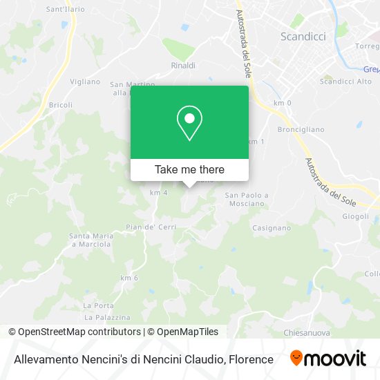 Allevamento Nencini's di Nencini Claudio map