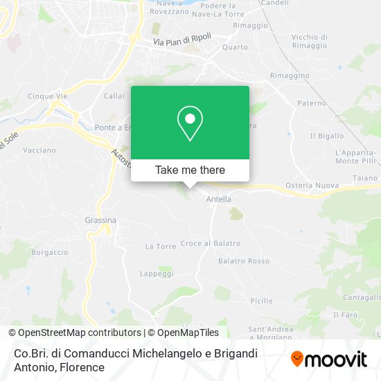 Co.Bri. di Comanducci Michelangelo e Brigandi Antonio map