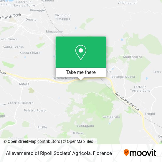 Allevamento di Ripoli Societa' Agricola map