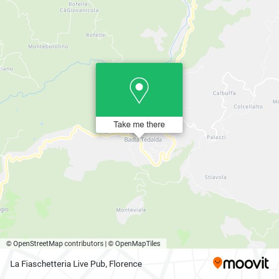 La Fiaschetteria Live Pub map