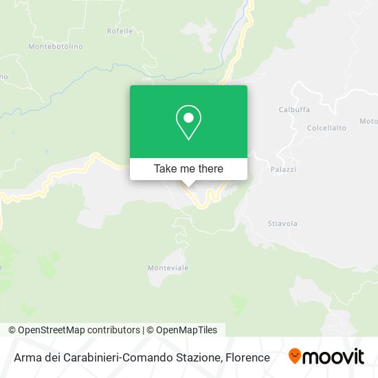 Arma dei Carabinieri-Comando Stazione map