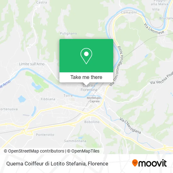 Quema Coiffeur di Lotito Stefania map