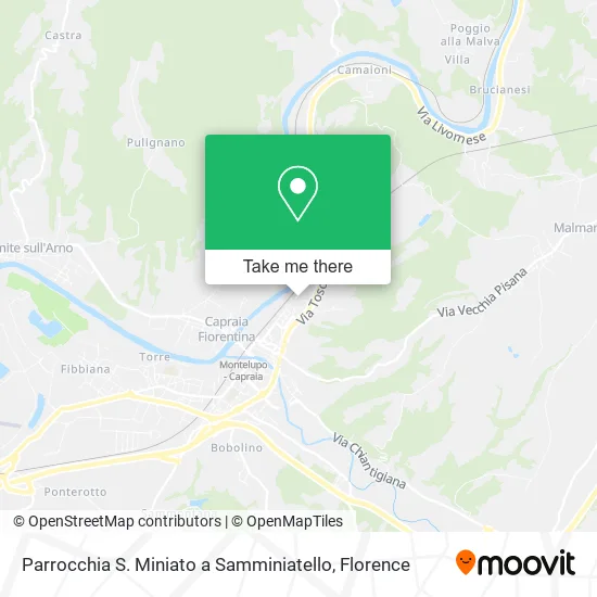 Parrocchia S. Miniato a Samminiatello map