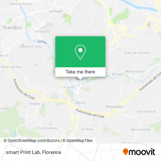 smart Print Lab map