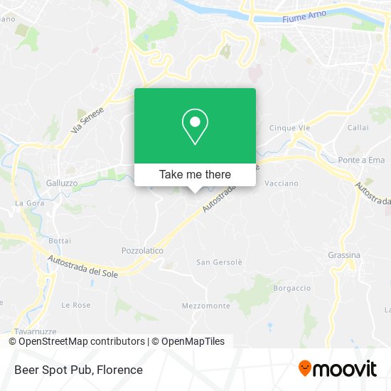 Beer Spot Pub map