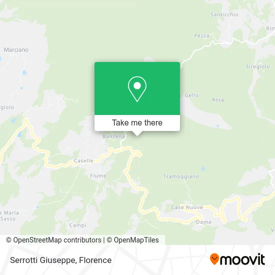 Giuseppe Serrotti map