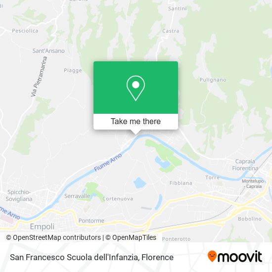 San Francesco Scuola dell'Infanzia map