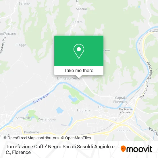 Torrefazione Caffe' Negro Snc di Sesoldi Angiolo e C. map