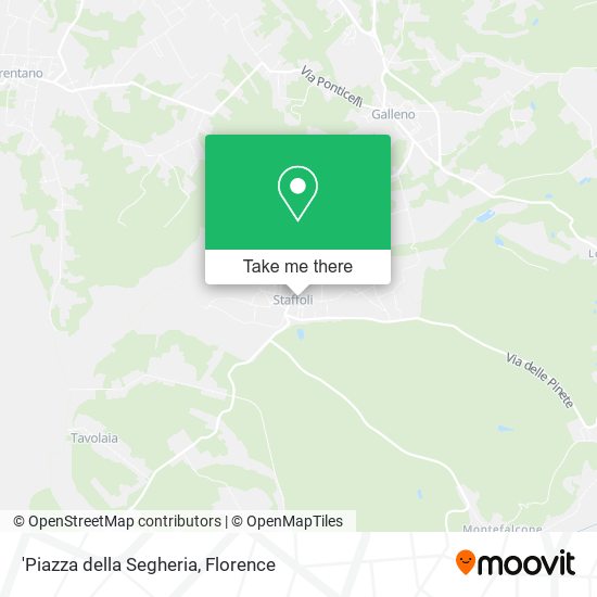 'Piazza della Segheria map