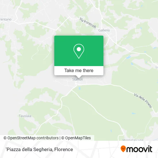 'Piazza della Segheria map