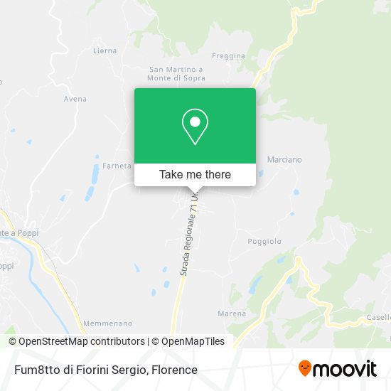 Fum8tto di Fiorini Sergio map
