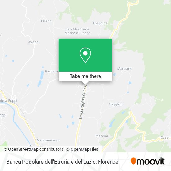 Banca Popolare dell'Etruria e del Lazio map
