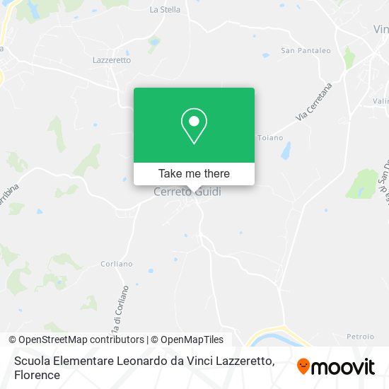 Scuola Elementare Leonardo da Vinci Lazzeretto map