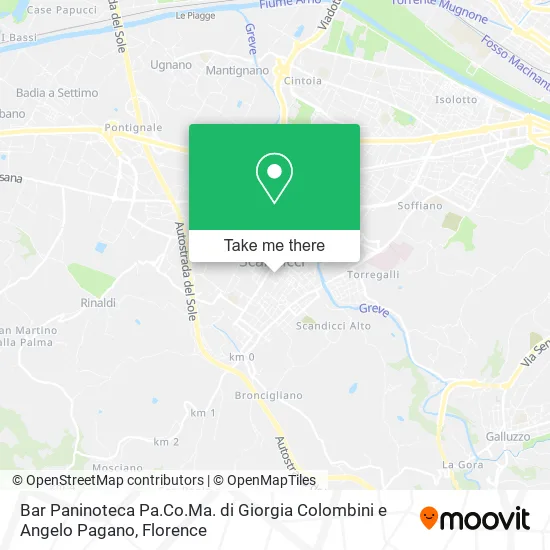 Bar Paninoteca Pa.Co.Ma. di Giorgia Colombini e Angelo Pagano map