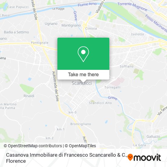 Casanova Immobiliare di Francesco Scancarello & C. map