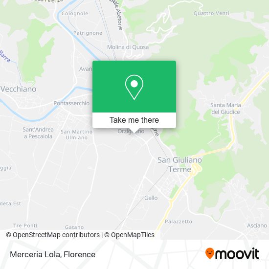 Merceria Lola map