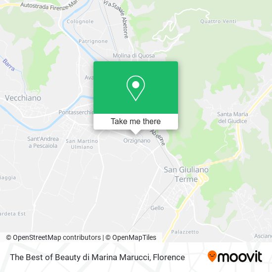 The Best of Beauty di Marina Marucci map