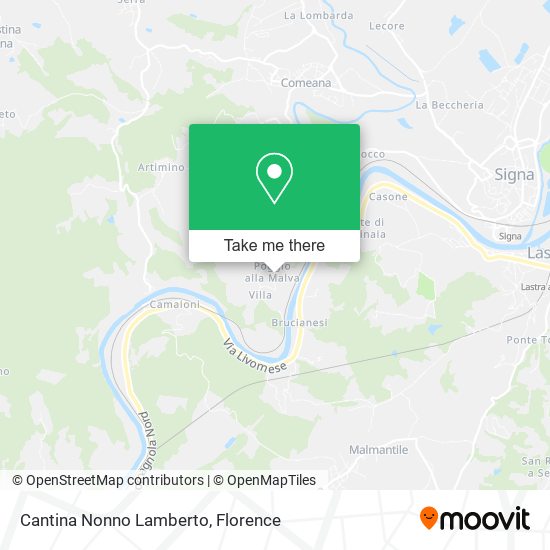 Cantina Nonno Lamberto map