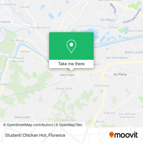 Studenti Chicken Hot map